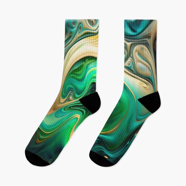 Item preview, Psychedelic Painting No.1 | Emerald designed and sold by MA-ArtProds.