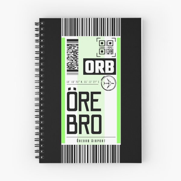 Item preview, OREBRO ORB classic luggage tag stickers designed and sold by LeddsoDello.