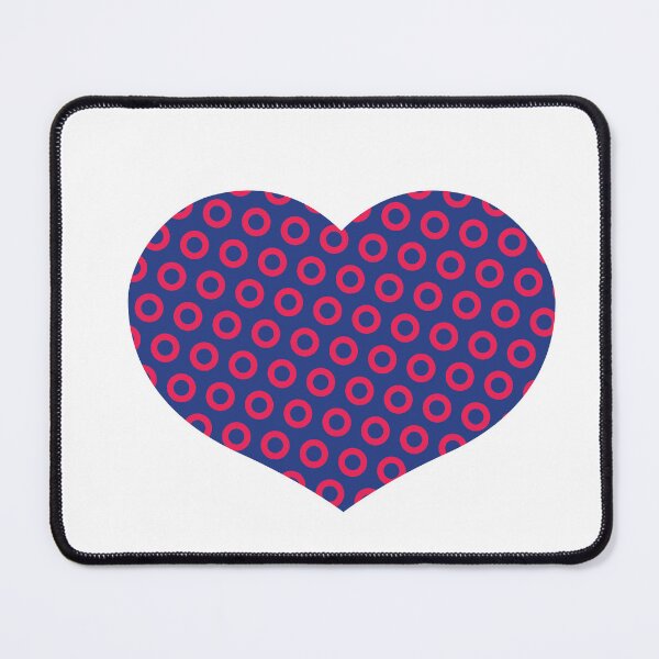 Item preview, Simple Phish Fishman donut pattern heart designed and sold by field3.