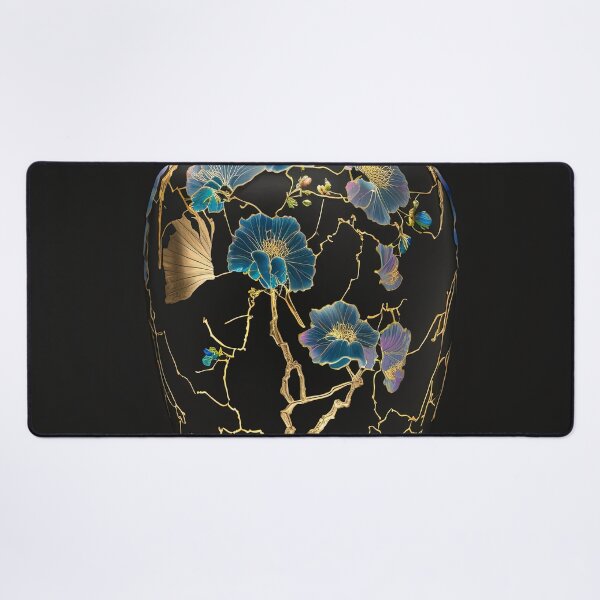 Item preview, Kintsugi vase Floral designed and sold by kamionari.