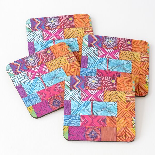 Item preview, Abstract mosaic colorful background template designed and sold by anytka.