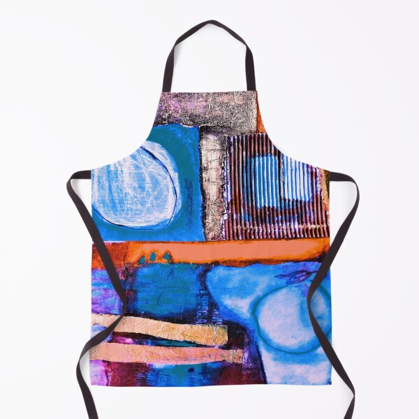 Item preview, Abstract Diptych in Blue designed and sold by FraileArt.