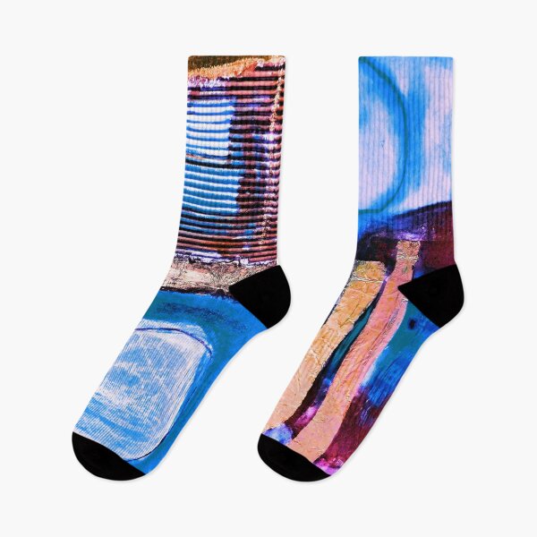 Item preview, Abstract Diptych in Blue designed and sold by FraileArt.