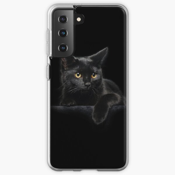 Black Cat Samsung Galaxy Soft Case