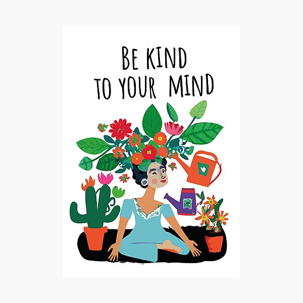 Item preview, be kind to your mind designed and sold by naiverider.