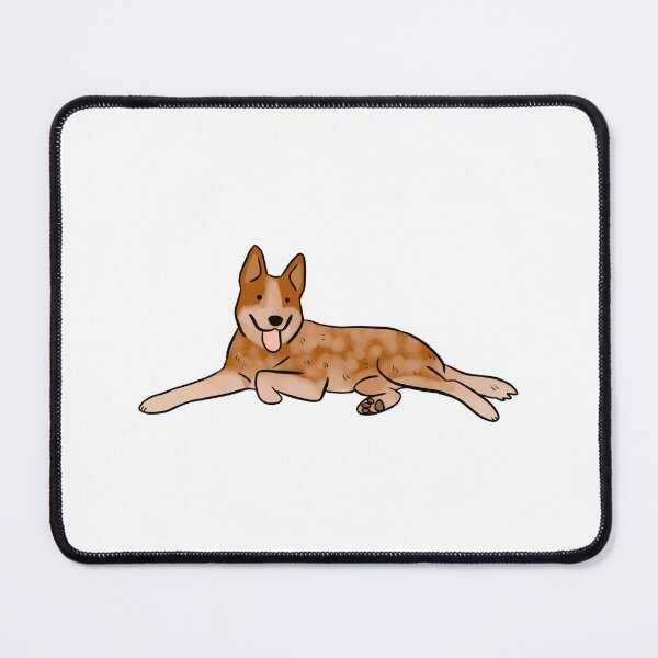 Item preview, Australian cattle dog cute illustration designed and sold by Yarafantasyart.