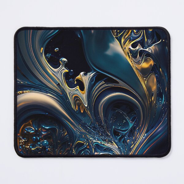 Item preview, Psychedelic Painting No.3 | Dark blue designed and sold by MA-ArtProds.