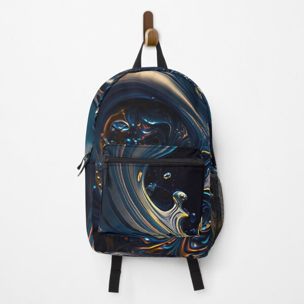 Item preview, Psychedelic Painting No.3 | Dark blue designed and sold by MA-ArtProds.