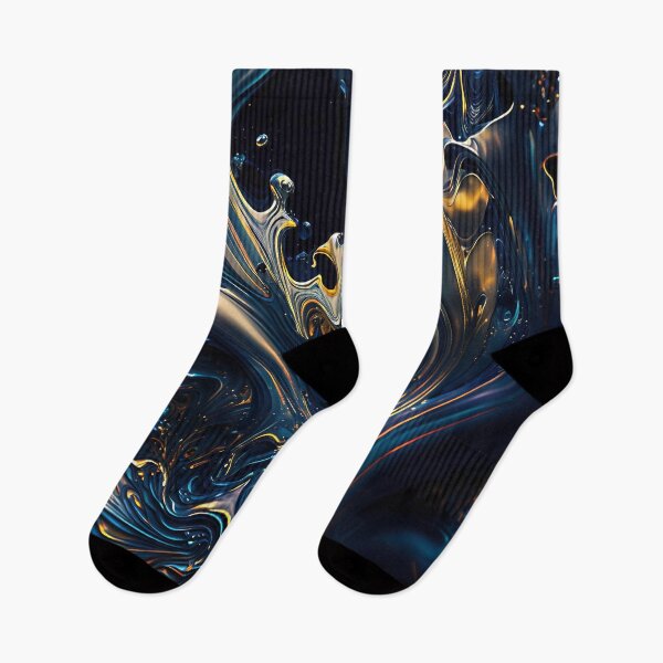 Item preview, Psychedelic Painting No.3 | Dark blue designed and sold by MA-ArtProds.