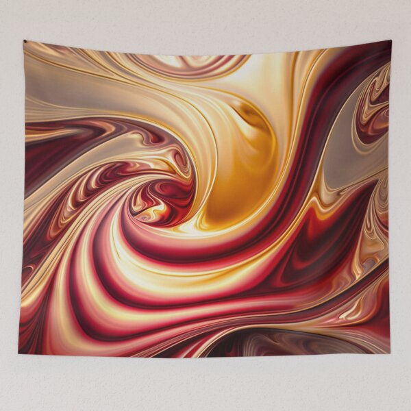 Item preview, Psychedelic Painting No.4 | Red designed and sold by MA-ArtProds.