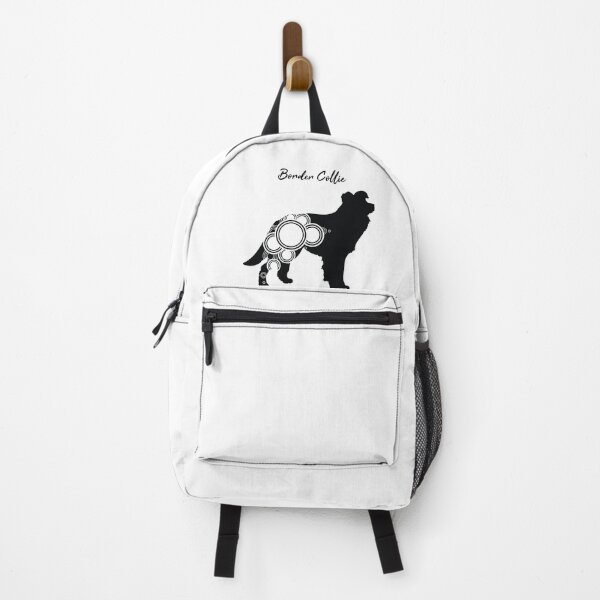 Item preview, Border collie with circular shapes designed and sold by SolidJoy.