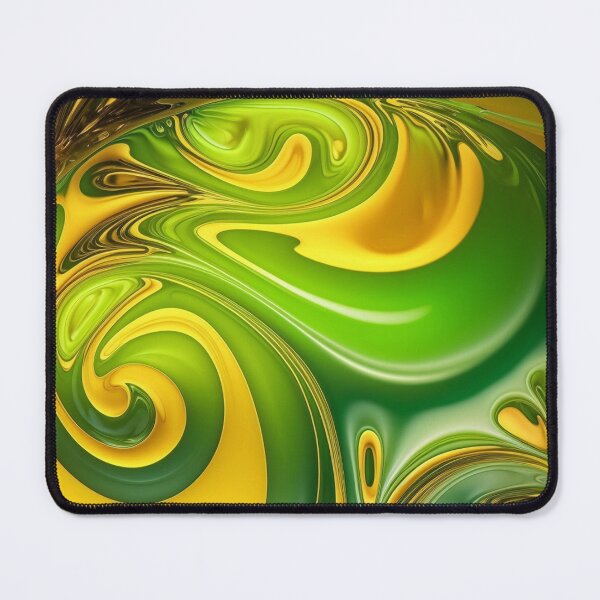 Item preview, Psychedelic Painting No.5 | Green Chartreuse designed and sold by MA-ArtProds.