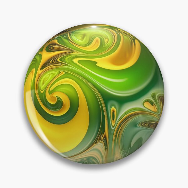 Item preview, Psychedelic Painting No.5 | Green Chartreuse designed and sold by MA-ArtProds.