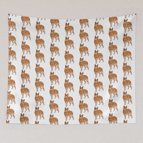 Item preview, Australian cattle dog cute illustration designed and sold by Yarafantasyart.
