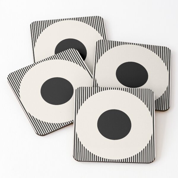 Item preview, Bauhaus Exhibition Print, Bauhaus Wall Art black circle in circle, Bauhaus Exhibition Wall Decor, bauhaus room decor designed and sold by re-make-.