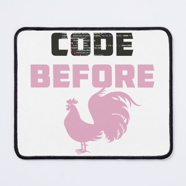 Item preview, Code before cocks pun galentine  designed and sold by Hack3rRunway.