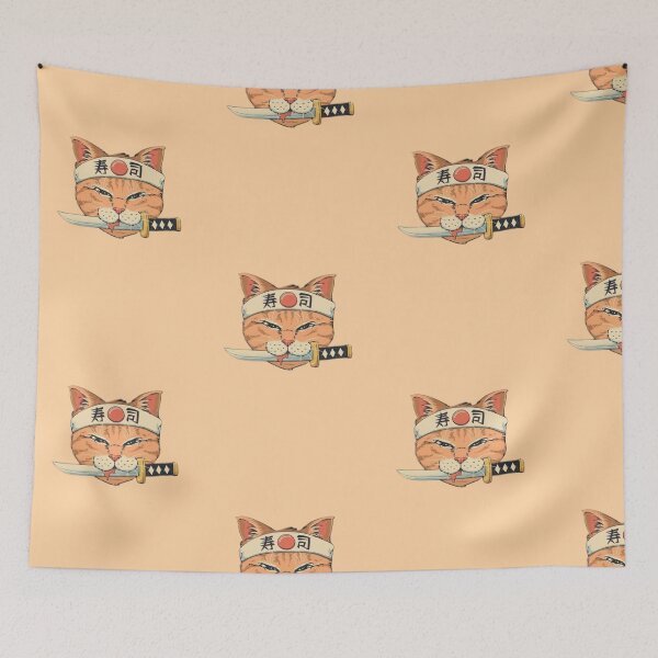 Item preview, Sushi Cat  designed and sold by ⭐The Bullet Man ⭐.