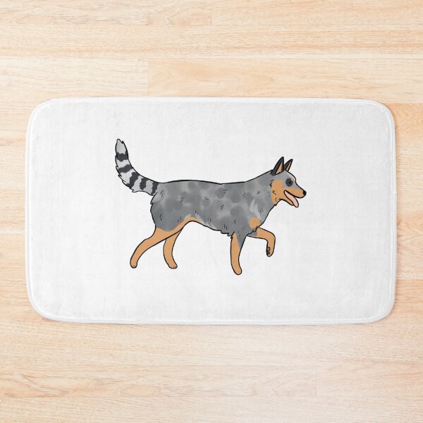 Item preview, Australian cattle dog cute illustration designed and sold by Yarafantasyart.