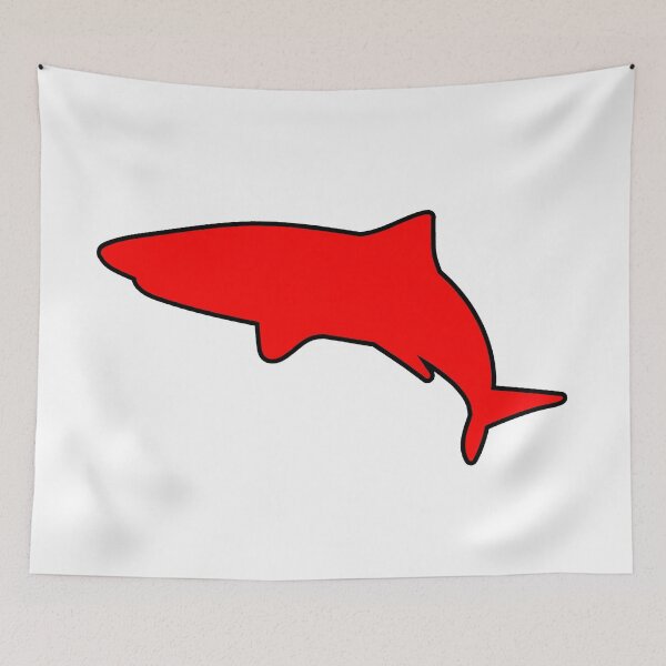 Item preview, Shark Apparel in White Design 18 designed and sold by PastyDesigns.