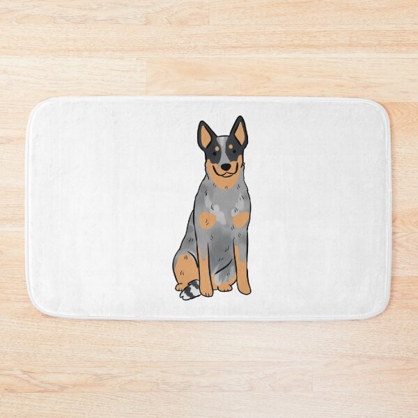 Item preview, Australian cattle dog cute illustration designed and sold by Yarafantasyart.