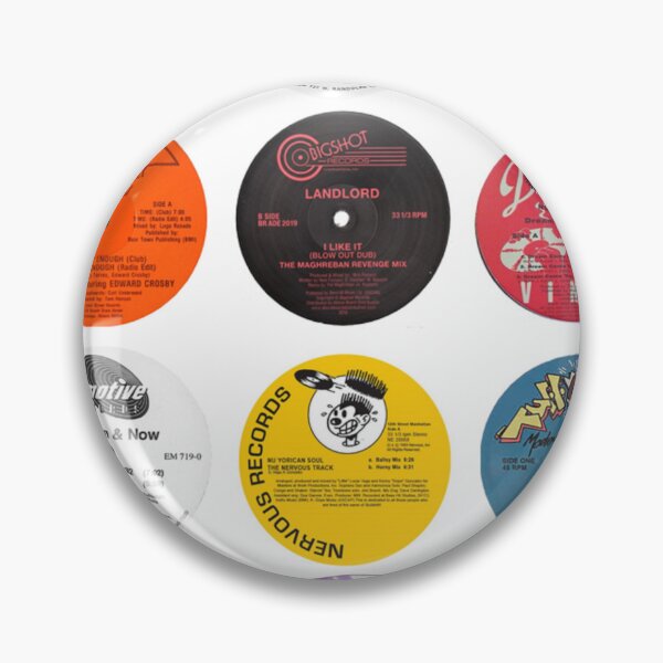 Item preview, Record Labels II designed and sold by TrisBianconero.