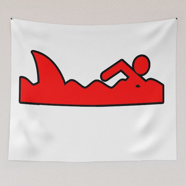Item preview, Shark Apparel in White Design 22 designed and sold by PastyDesigns.