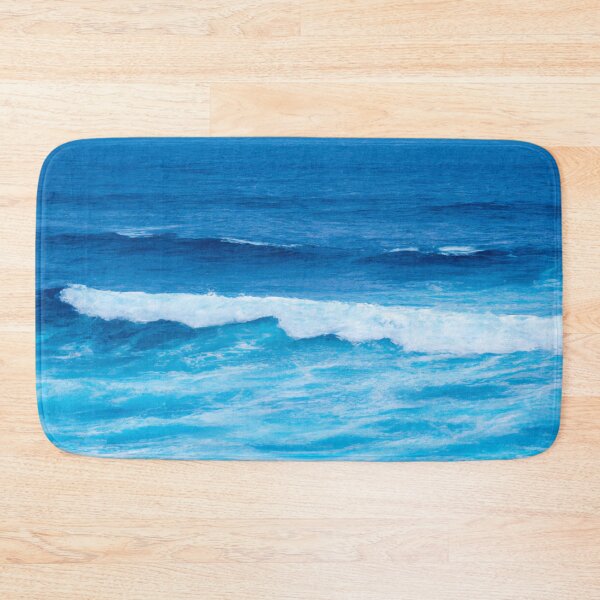 Item preview, beautiful blue sea waves designed and sold by MaltesShop.