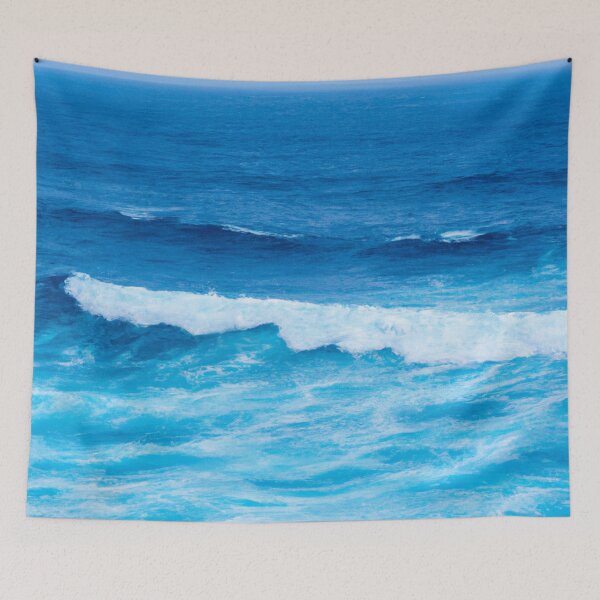 Item preview, beautiful blue sea waves designed and sold by MaltesShop.