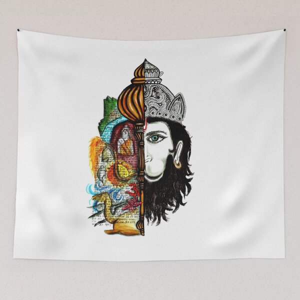 Item preview, Lord Hanuman designed and sold by Apurva Suvarna.