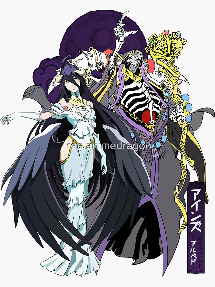 Albedo♥️ and AINZ OOAL GOWN💀/OVERLORD☠️