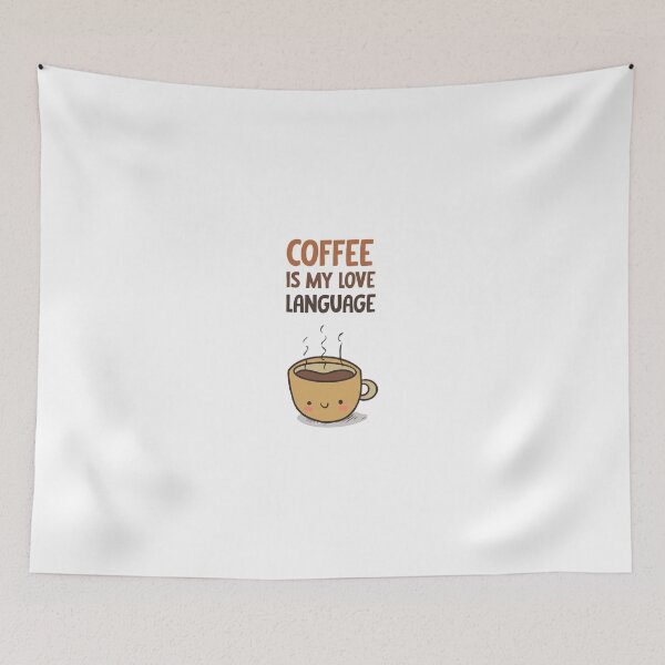 Item preview, Kawaii Coffee is My Love Language designed and sold by mjammer.