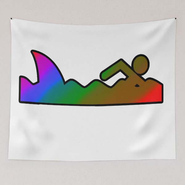 Item preview, Shark Apparel in White Design 25 designed and sold by PastyDesigns.