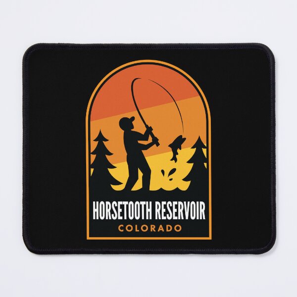 Item preview, Horsetooth Reservoir Colorado Fishing designed and sold by HalpinDesign.