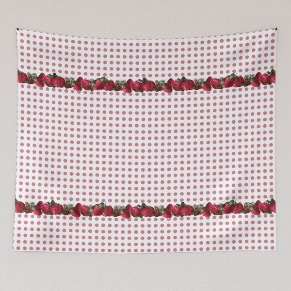 Item preview, Strawberry Polka Dots designed and sold by Epic Splash Creations.