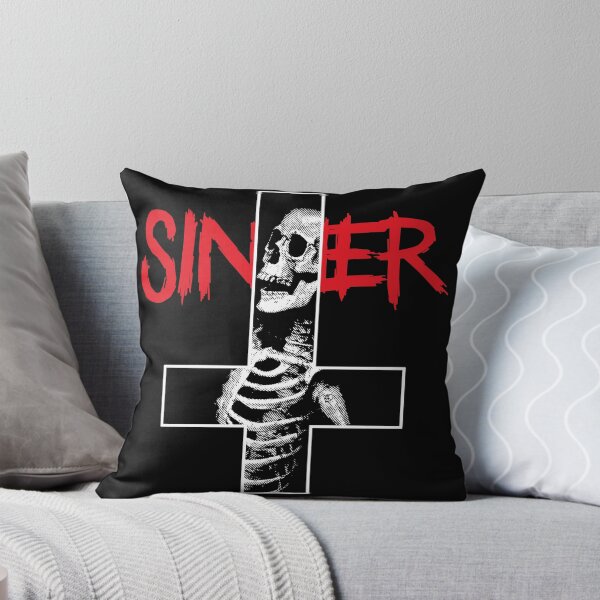 Item preview, Inverted Cross Of Sinner With Skull And Skeleton designed and sold by Creative--Style.