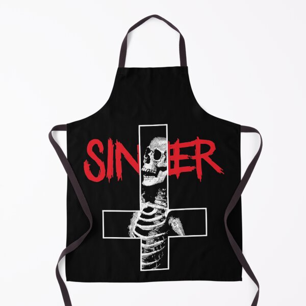 Item preview, Inverted Cross Of Sinner With Skull And Skeleton designed and sold by Creative--Style.