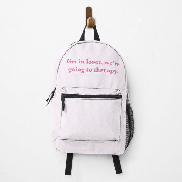 Item preview, Get in loser, we're going to therapy in Pink, original design designed and sold by marina ralston.