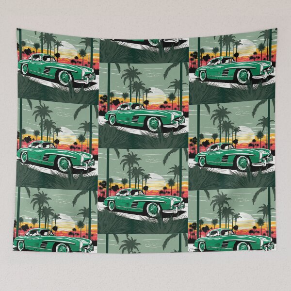 Item preview, Green Luxury Car  designed and sold by TheVaultArt.