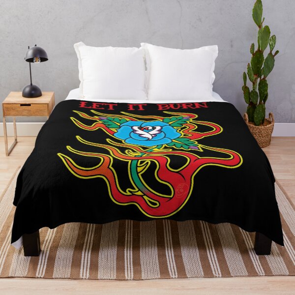 Item preview, Blue Rose On Fire Let It Burn designed and sold by Creative--Style.