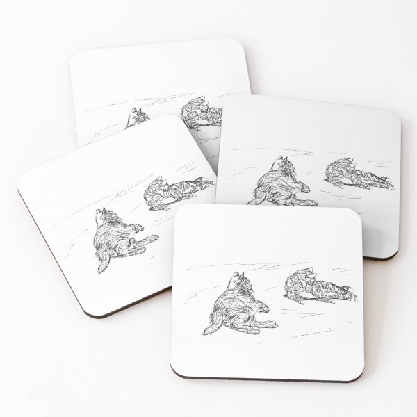Item preview, Basking Kittens designed and sold by Hannah Eldritch.
