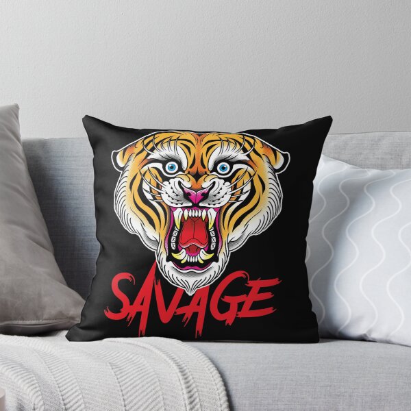 Aperçu de l'œuvre Tatouage traditionnel de tigre sauvage créée et vendue par Creative--Style.