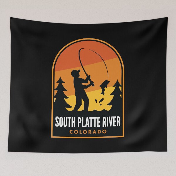 Artikelvorschau, South Platte River Colorado Fishing entworfen und verkauft von HalpinDesign.