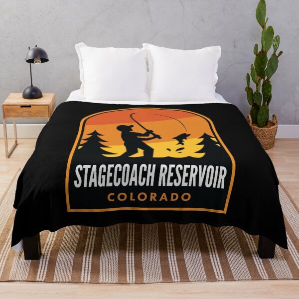 Artikelvorschau, Stagecoach Reservoir Colorado Fishing entworfen und verkauft von HalpinDesign.