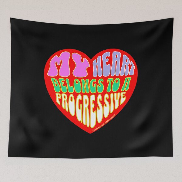 Item preview, PMD00309 Progressive Movement Designs Valentine heart funny Valentines v9 for married or dating progressives  designed and sold by ProgressiveLeft.