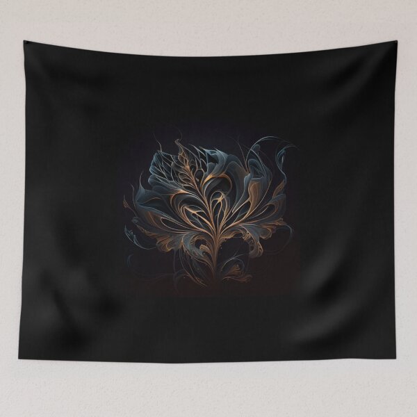 Item preview, Flaming Blue Rose designed and sold by PipikaArt.