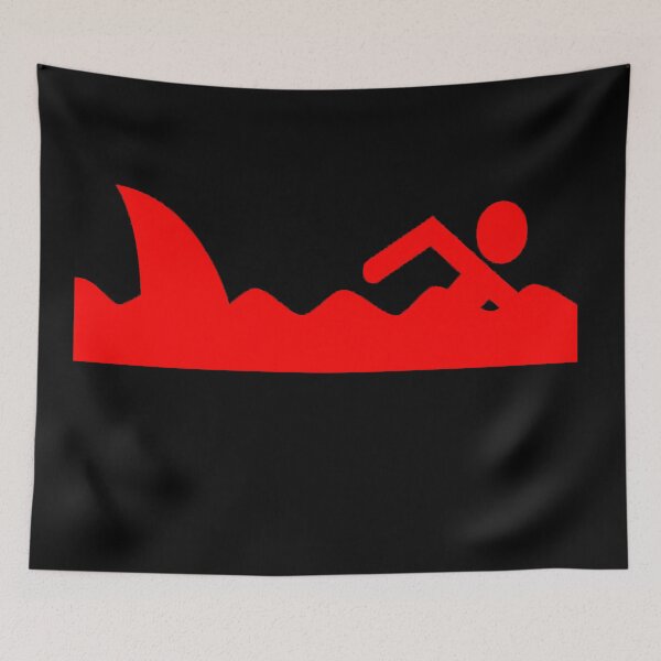 Item preview, Shark Apparel in Black Design 22 designed and sold by PastyDesigns.