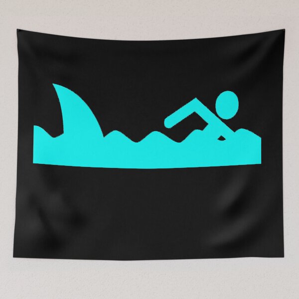 Item preview, Shark Apparel in Black Design 23 designed and sold by PastyDesigns.