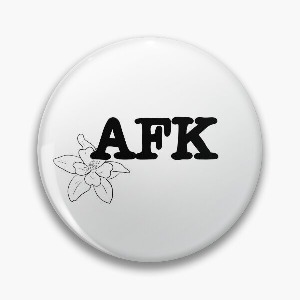 Item preview, AFK designed and sold by parakeetz.