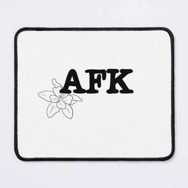 Item preview, AFK designed and sold by parakeetz.