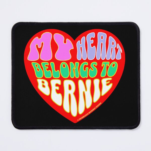 Item preview, PMD00310 Progressive Movement Designs Valentine heart funny Valentines v10 for progressives Bernie Sanders supporters designed and sold by ProgressiveLeft.